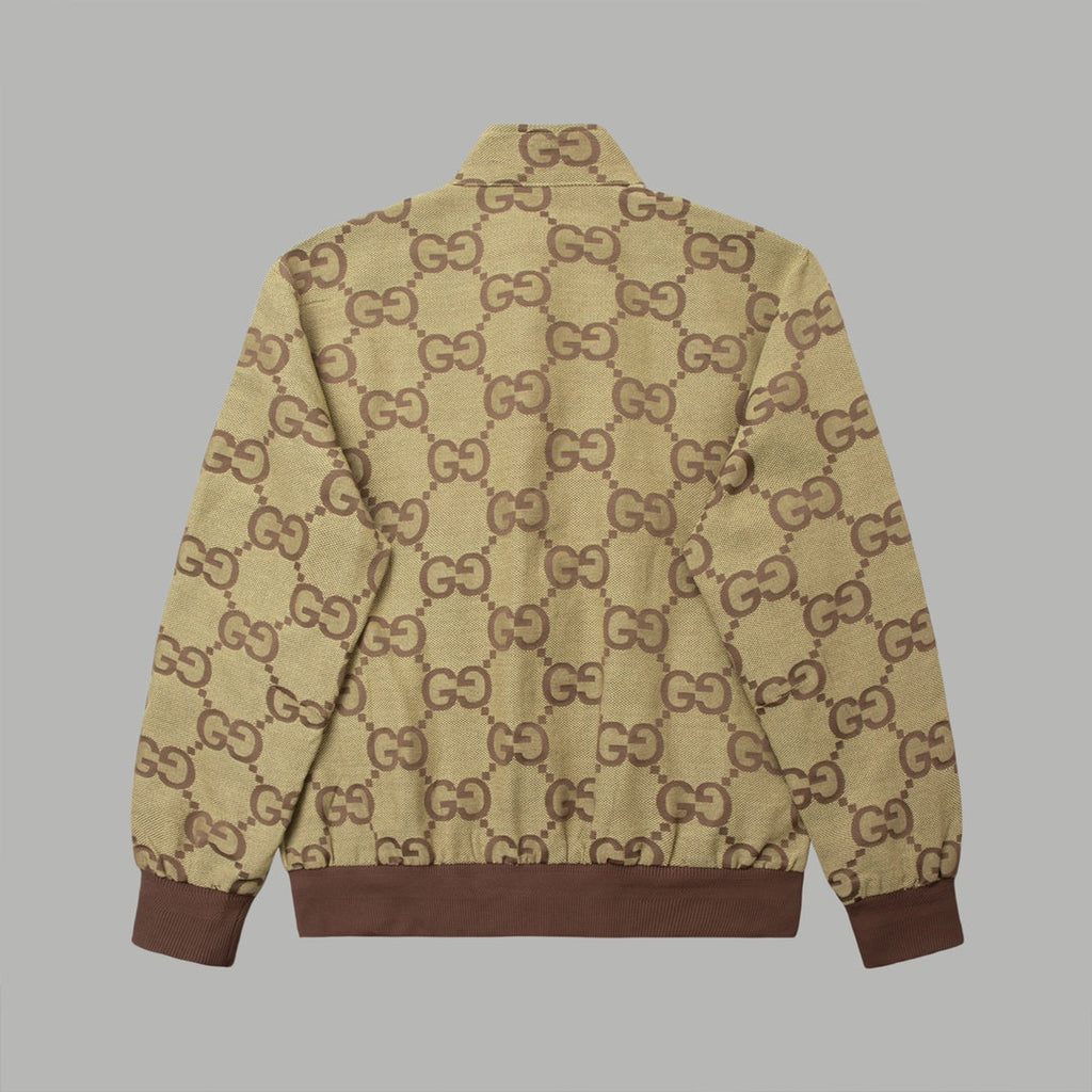 GG Double G Jacquard Stand Collar Jacket