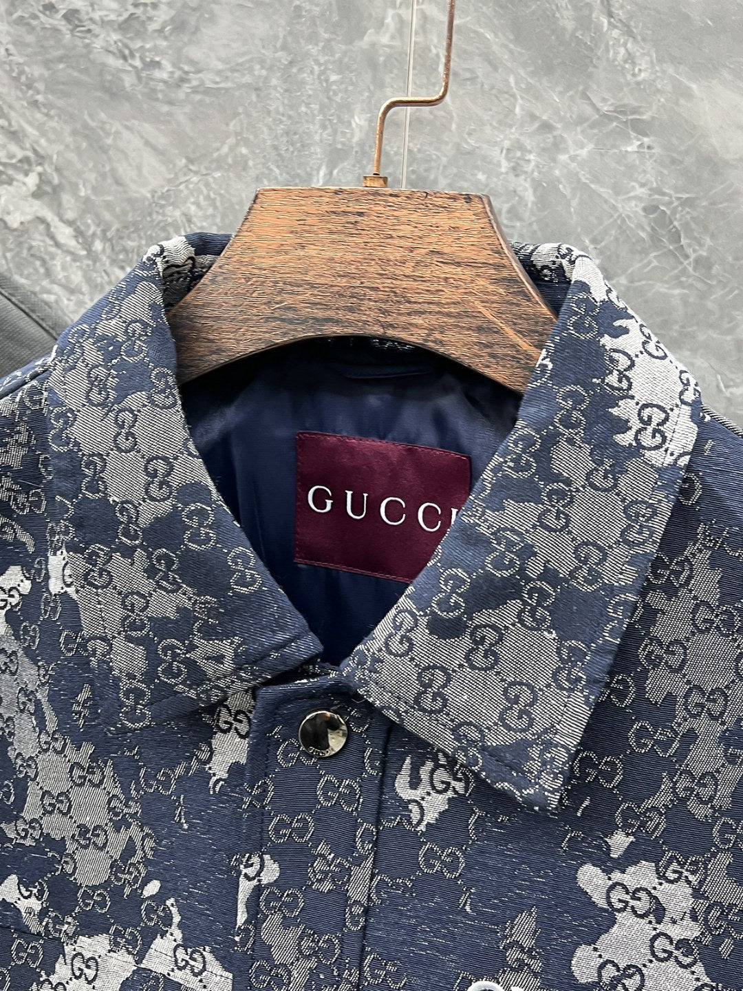 Gucci Jacquard Embroidered Jacket