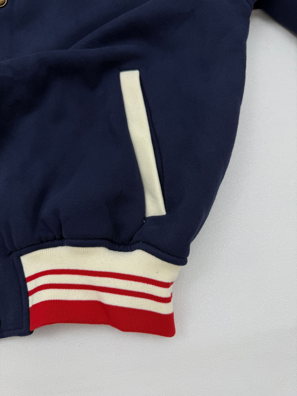 LV Embroidered Baseball Jacket