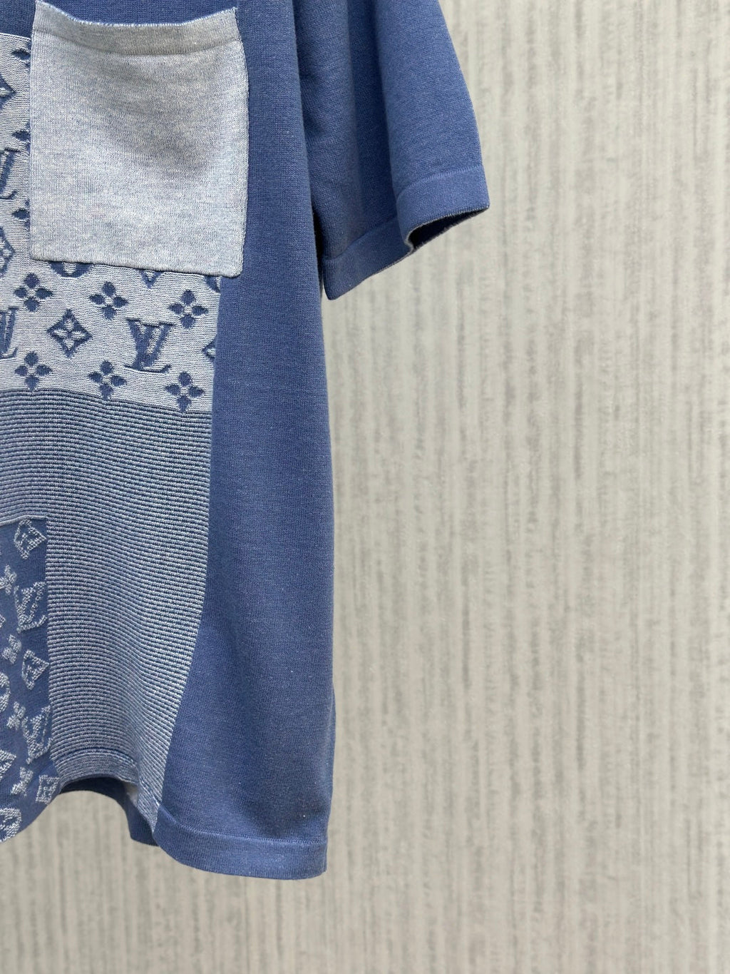 LV Patchwork Monogram Knit shirt