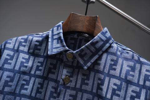 Fendi Denim Shirt Jacket
