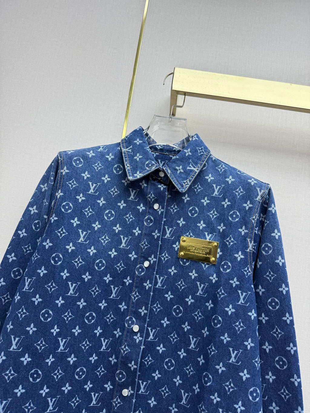 Women's LV Oversized Shirt Jacket