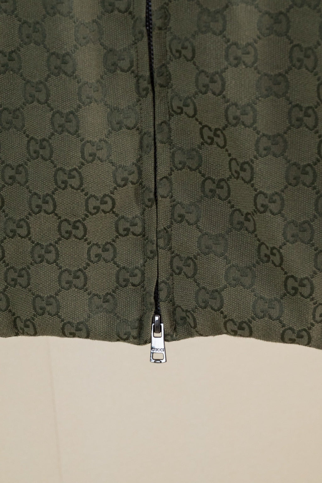 GG all-over jacquard stand collar jacket