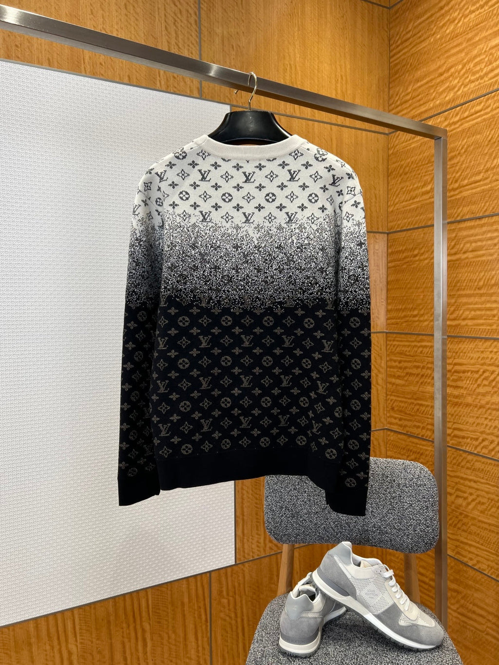 LV Gradient Jacquard Knit Sweater
