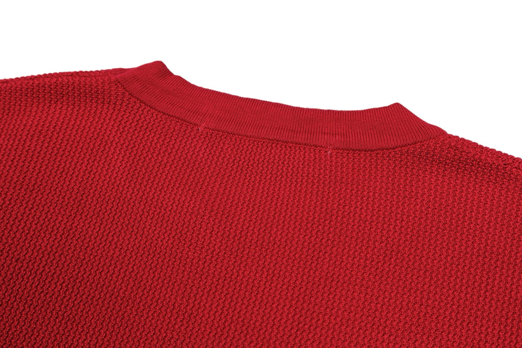 LV Waffle Knit Short-Sleeve T-Shirt