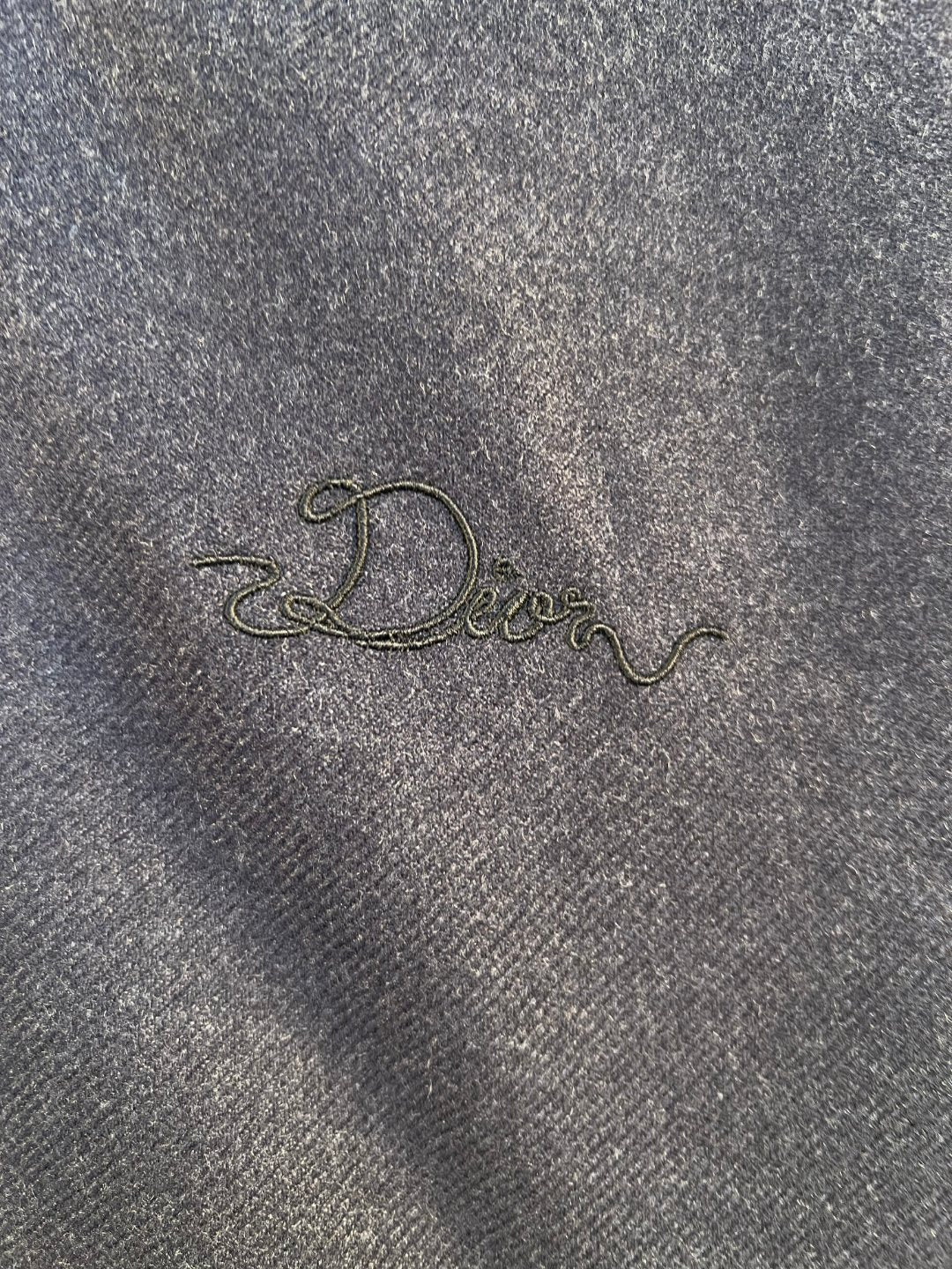 Dior Ribbon Embriodered Baseball Jacket