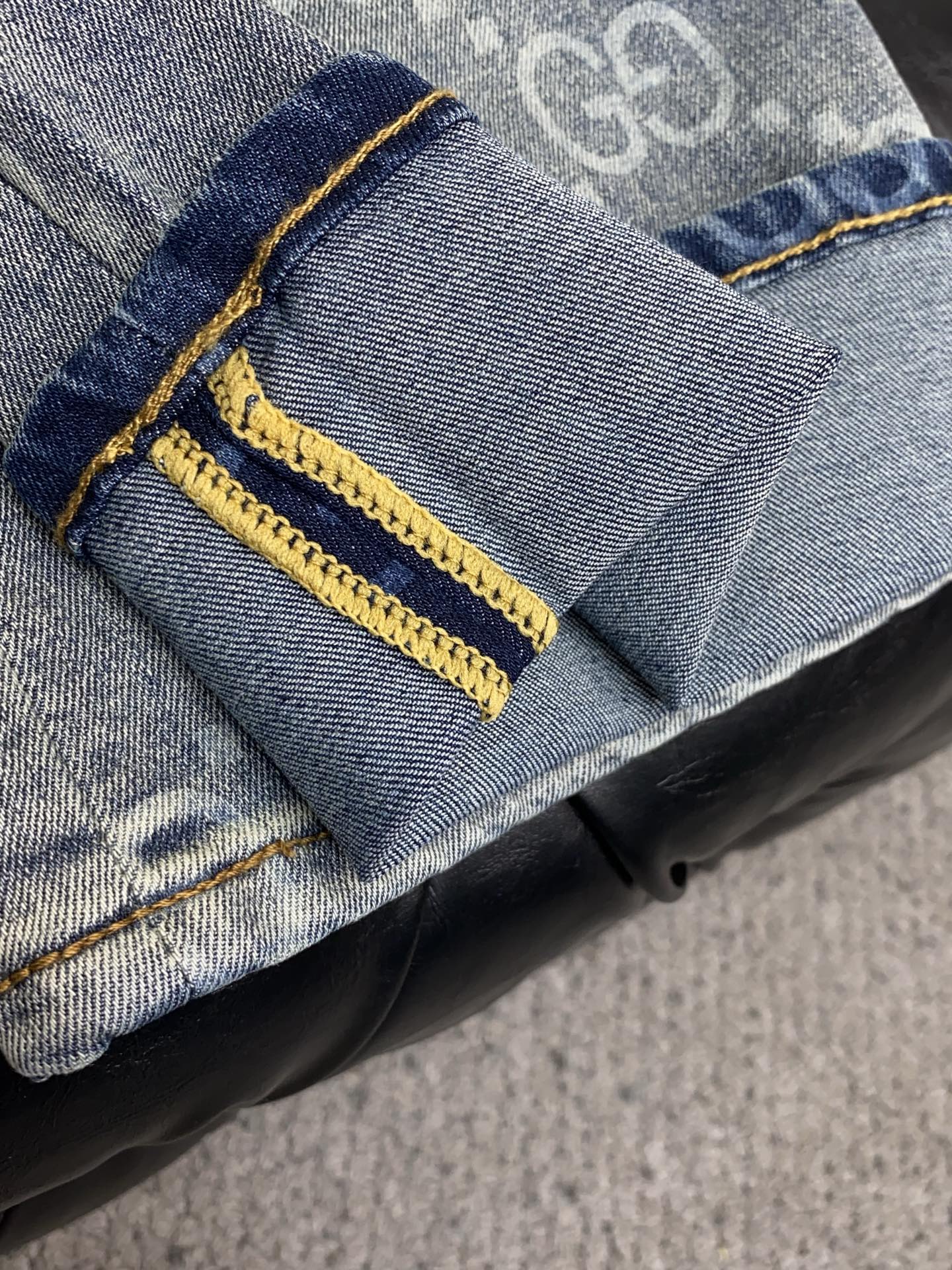Gucci Denim Jeans Slim fit straight leg