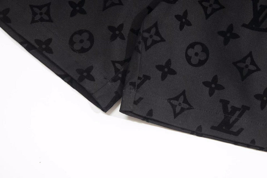 LV Flocked Shorts