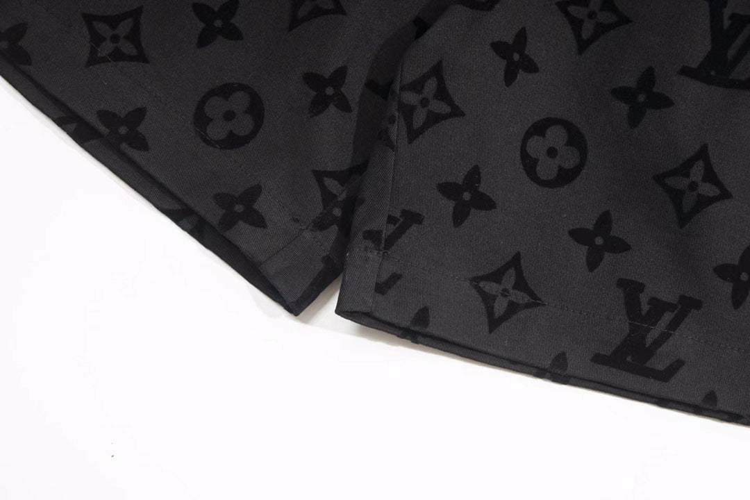 LV Flocked Shorts