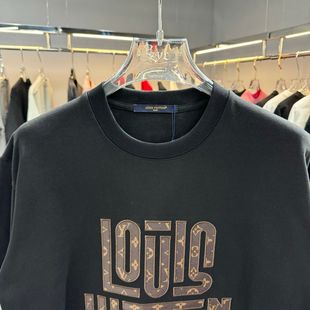 LV Round Neck Short Sleeve Shirt