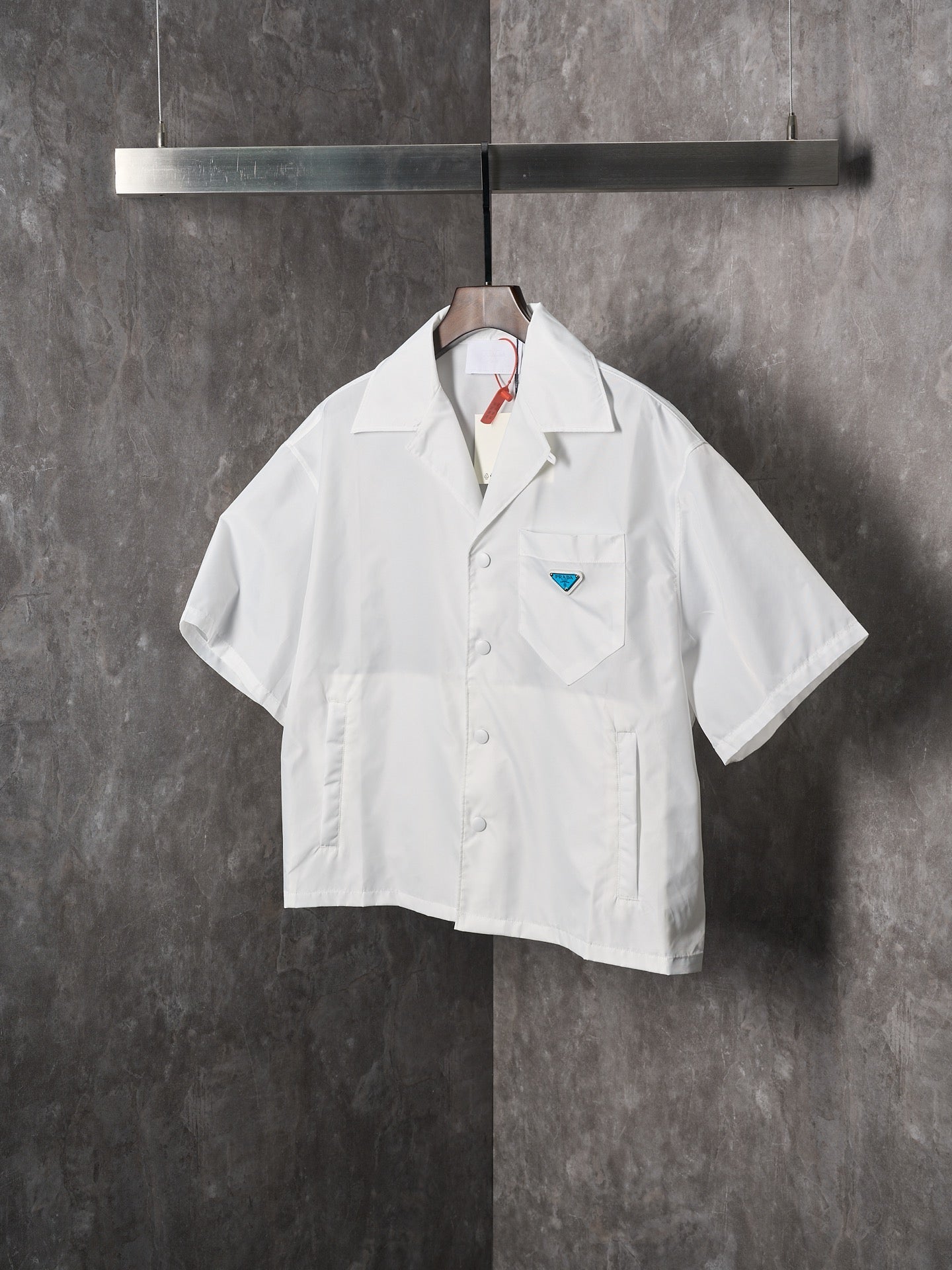 Prada Re-Nylon Short Sleeve Shirt