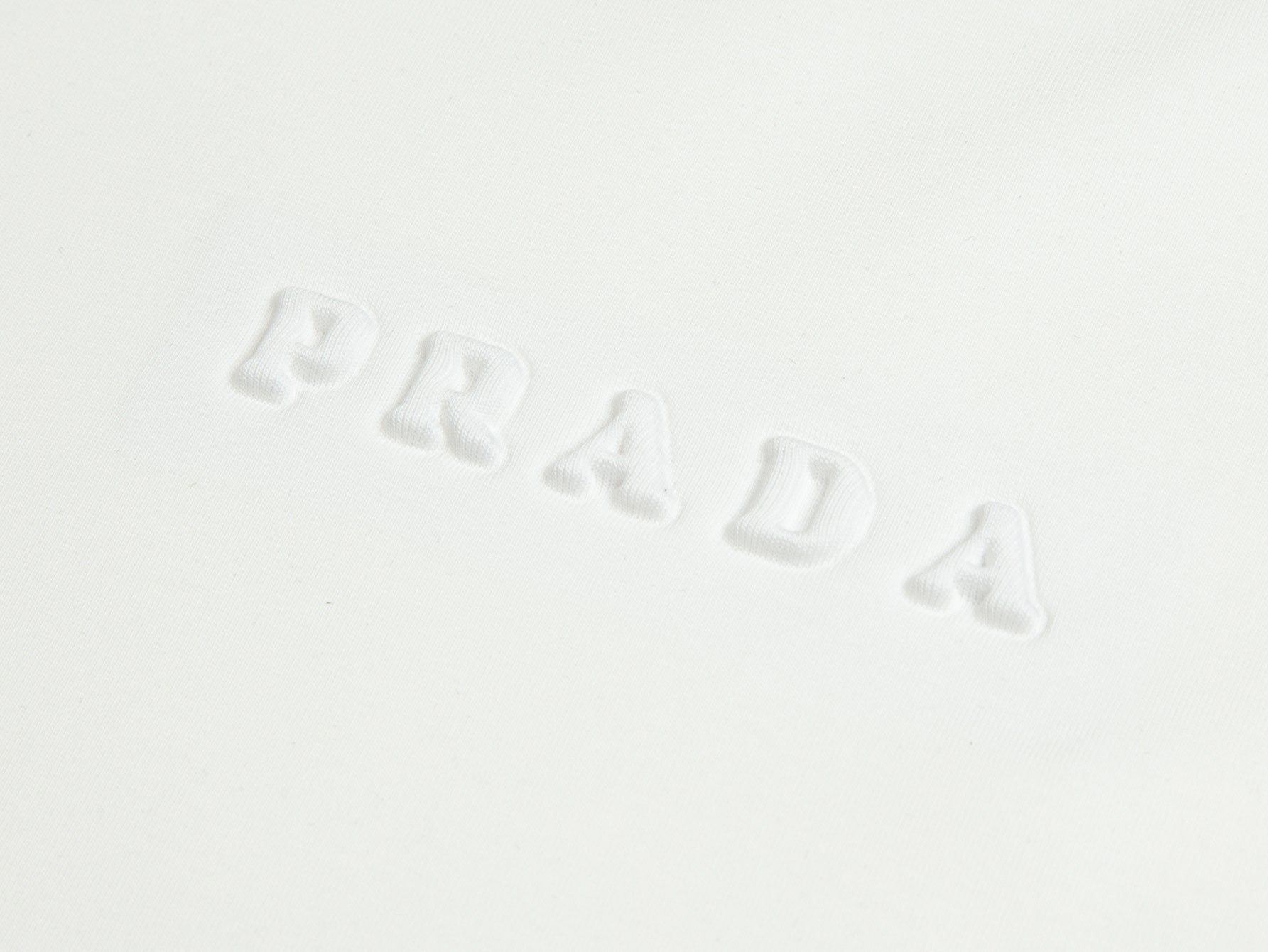 Prada Embossed T-Shirt