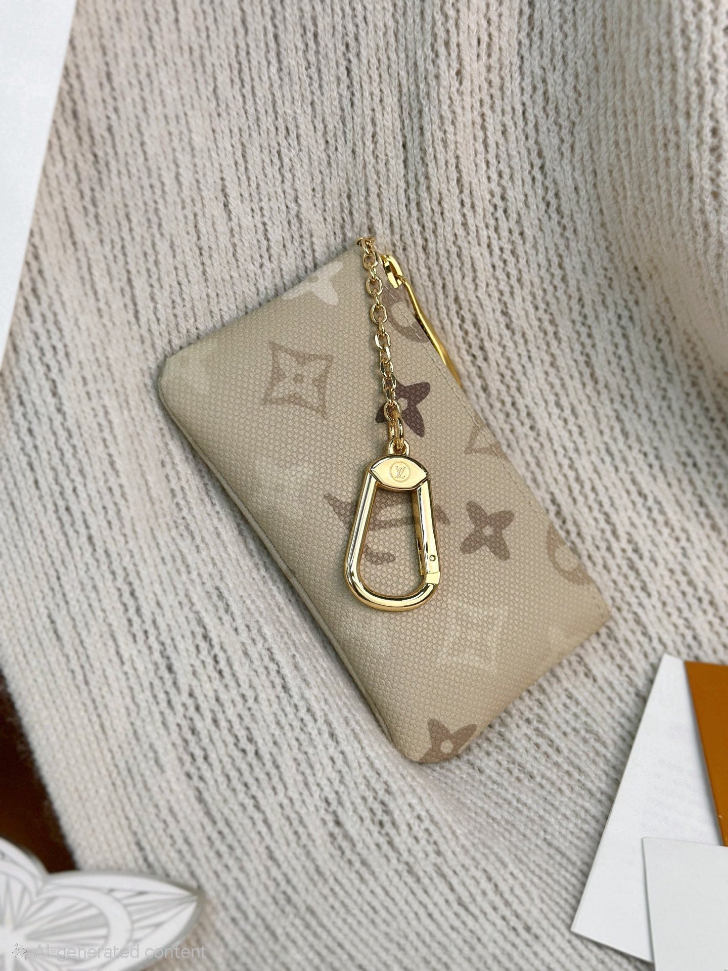 LV Key& Card Pouch