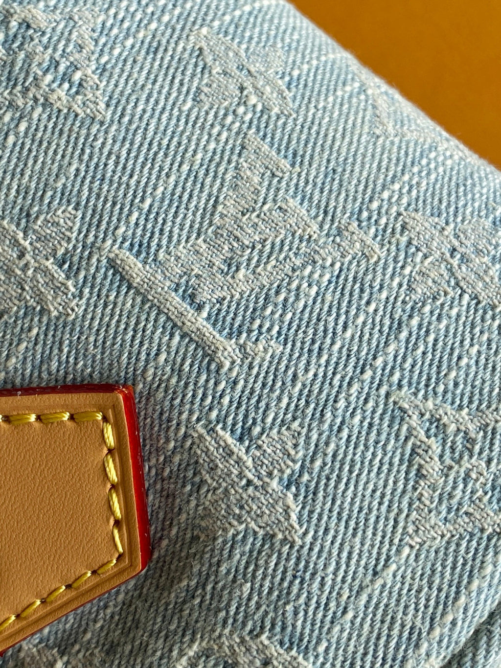 LV denim Handbag