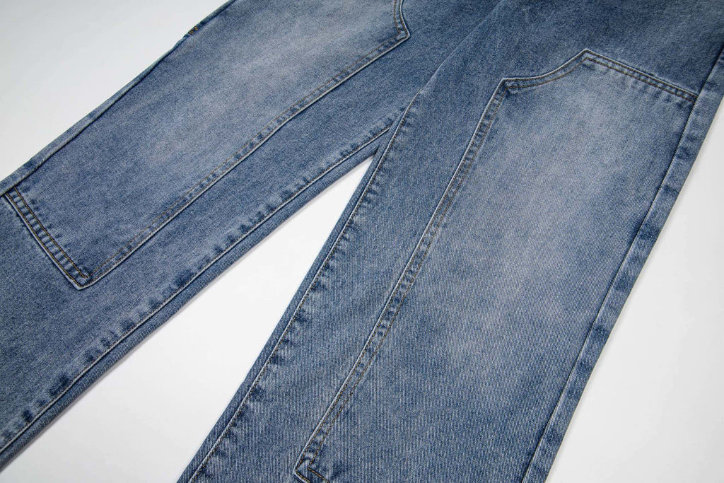 LV Embroidered Work  Jeans