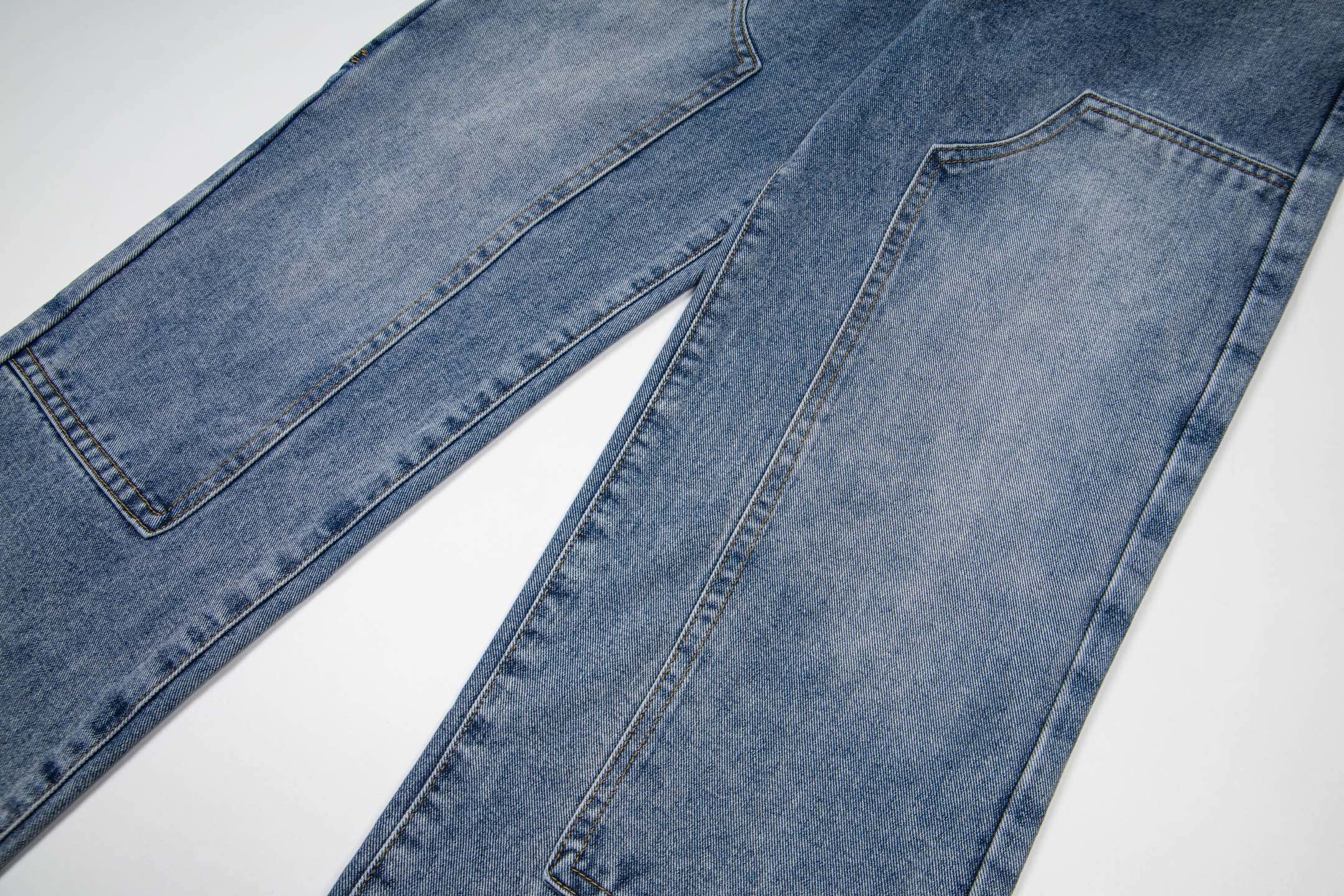 LV Embroidered Work  Jeans