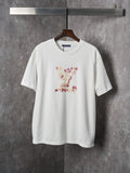 LV × Nigo Collab Cherry Bloss Embroidered T-Shirt