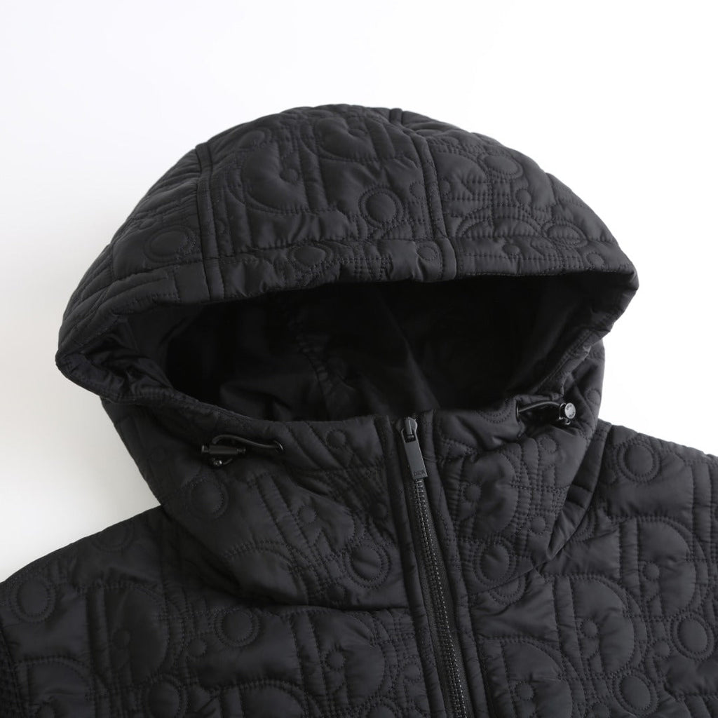 DIOR Embroidered Knitted Patchwork Jacket