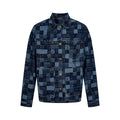 LV Denim Belted Jacket