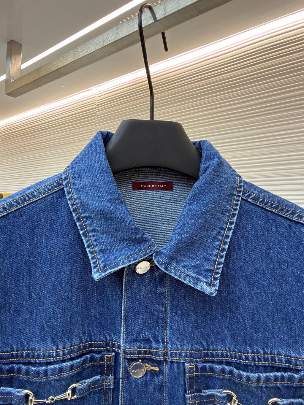 Gucci Horsebit Denim Jacket