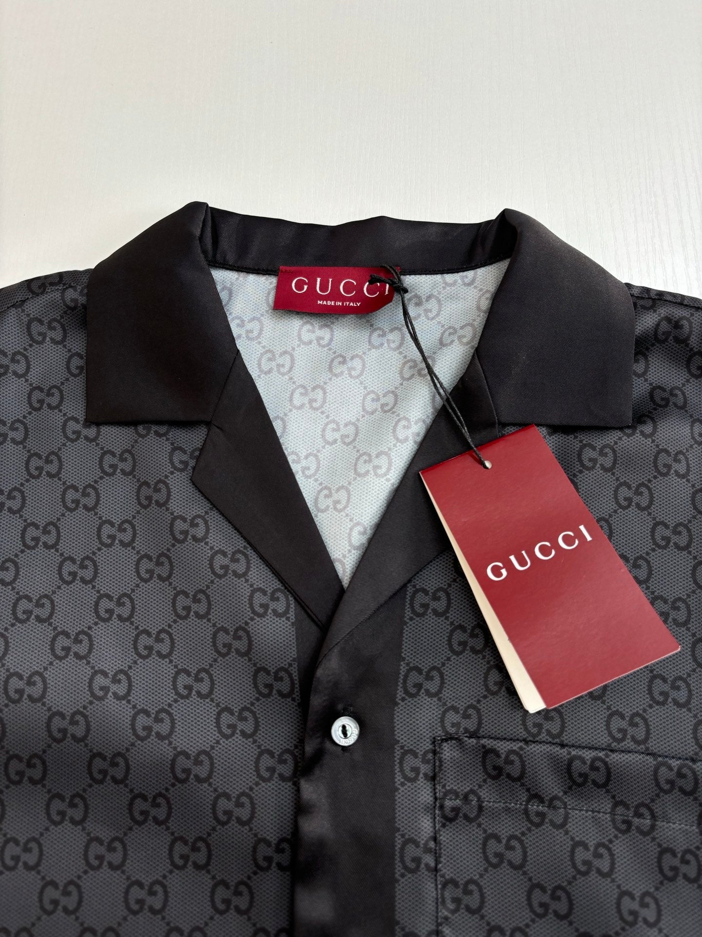 GG all over Letter Print Set Short-Sleeve Shirt