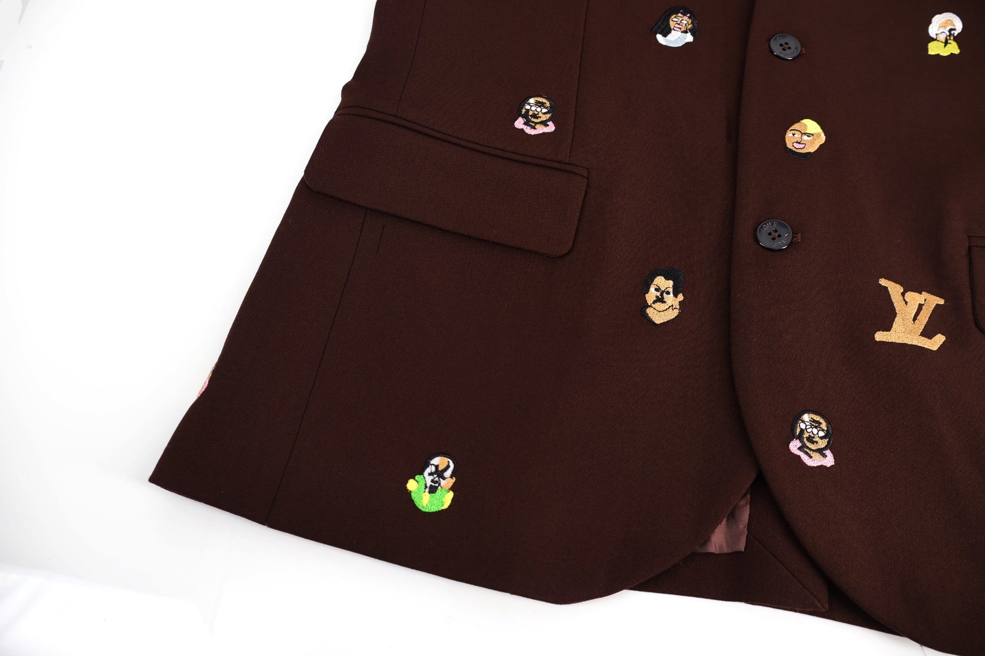 LV Portrait Embroidered Jacket