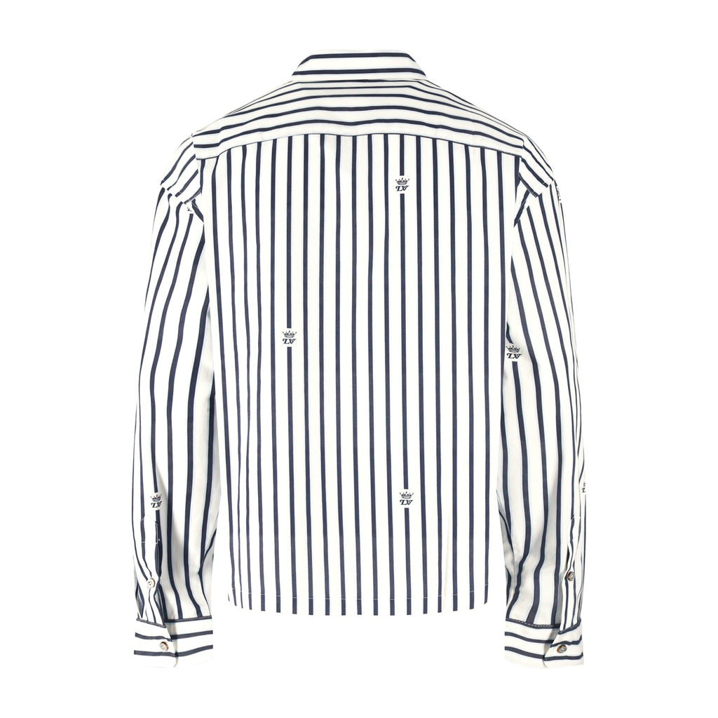 LV Striped Zipper Shirt