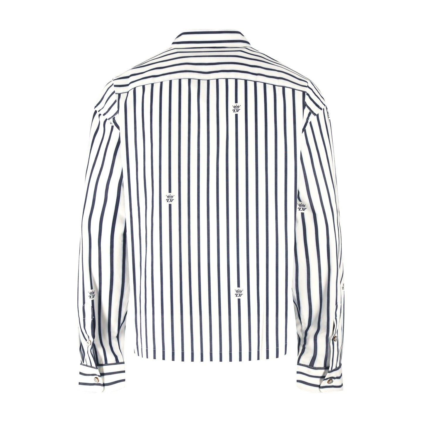 LV Striped Zipper Shirt