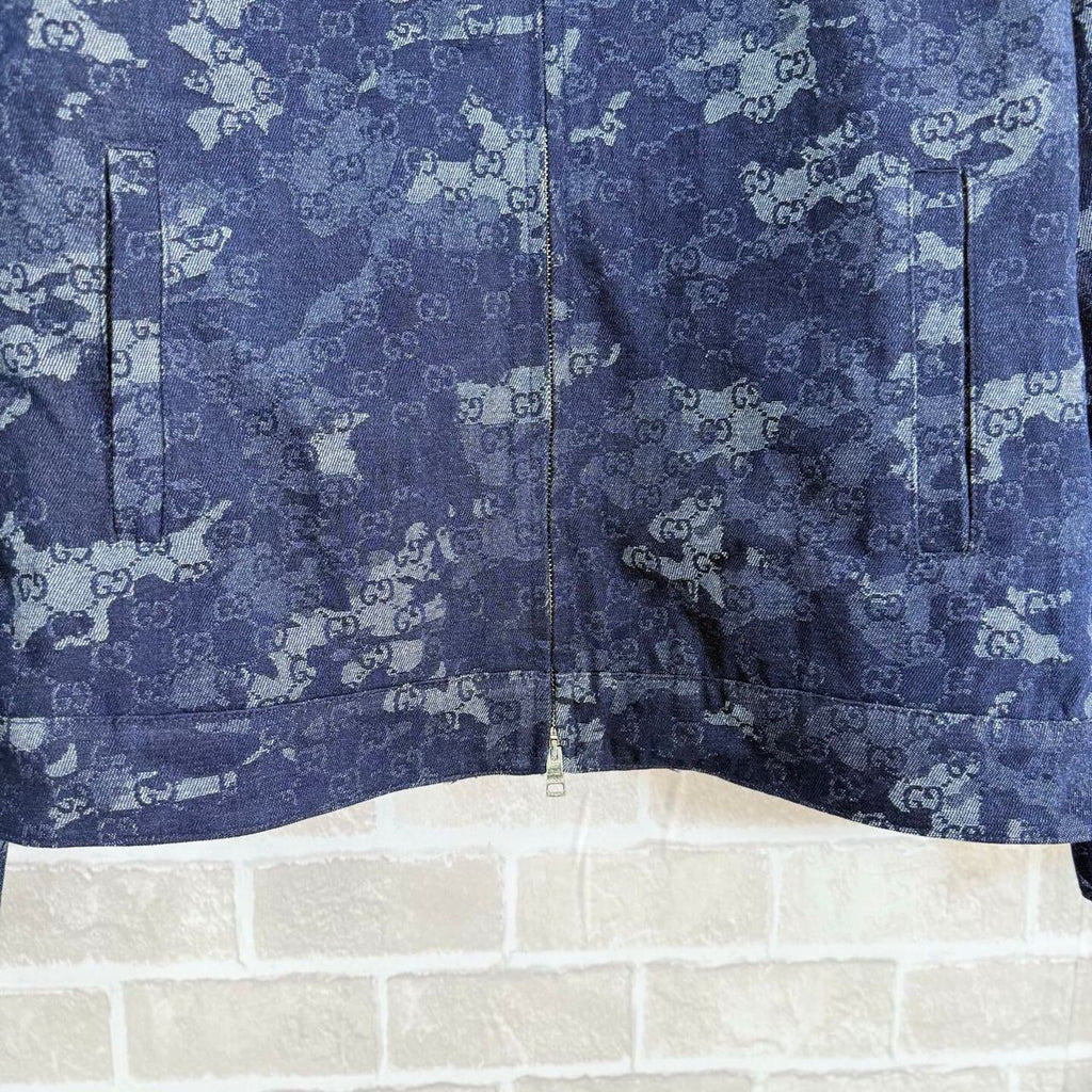 Gucci Dark blue Camo Jacket
