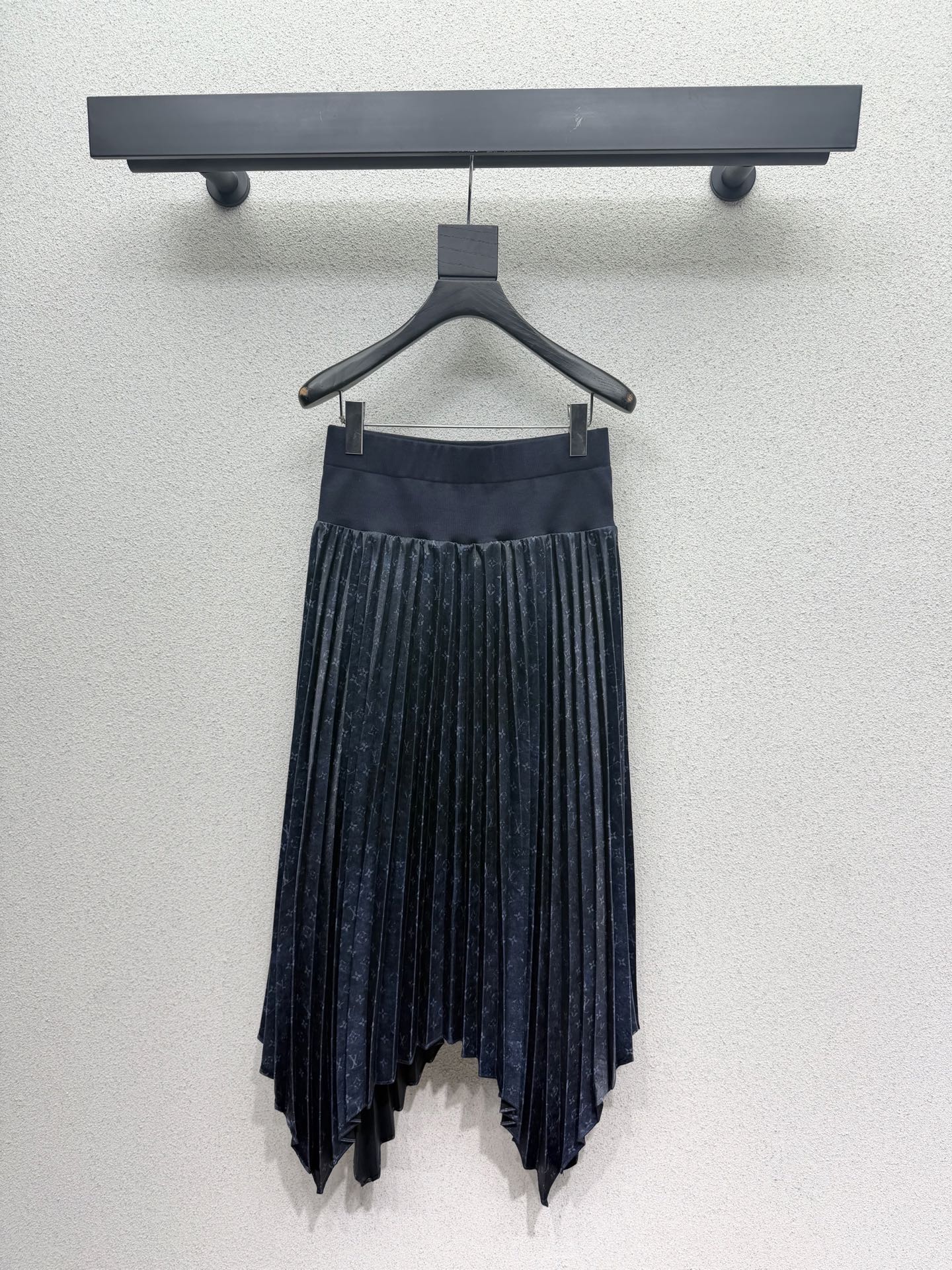 LV Monogram Pleated Skirt - Women's