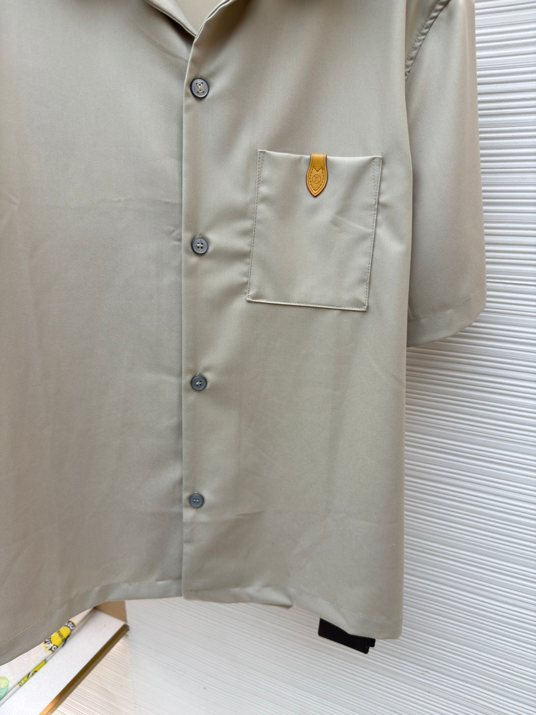 LV Silk blend Fleece Shirt