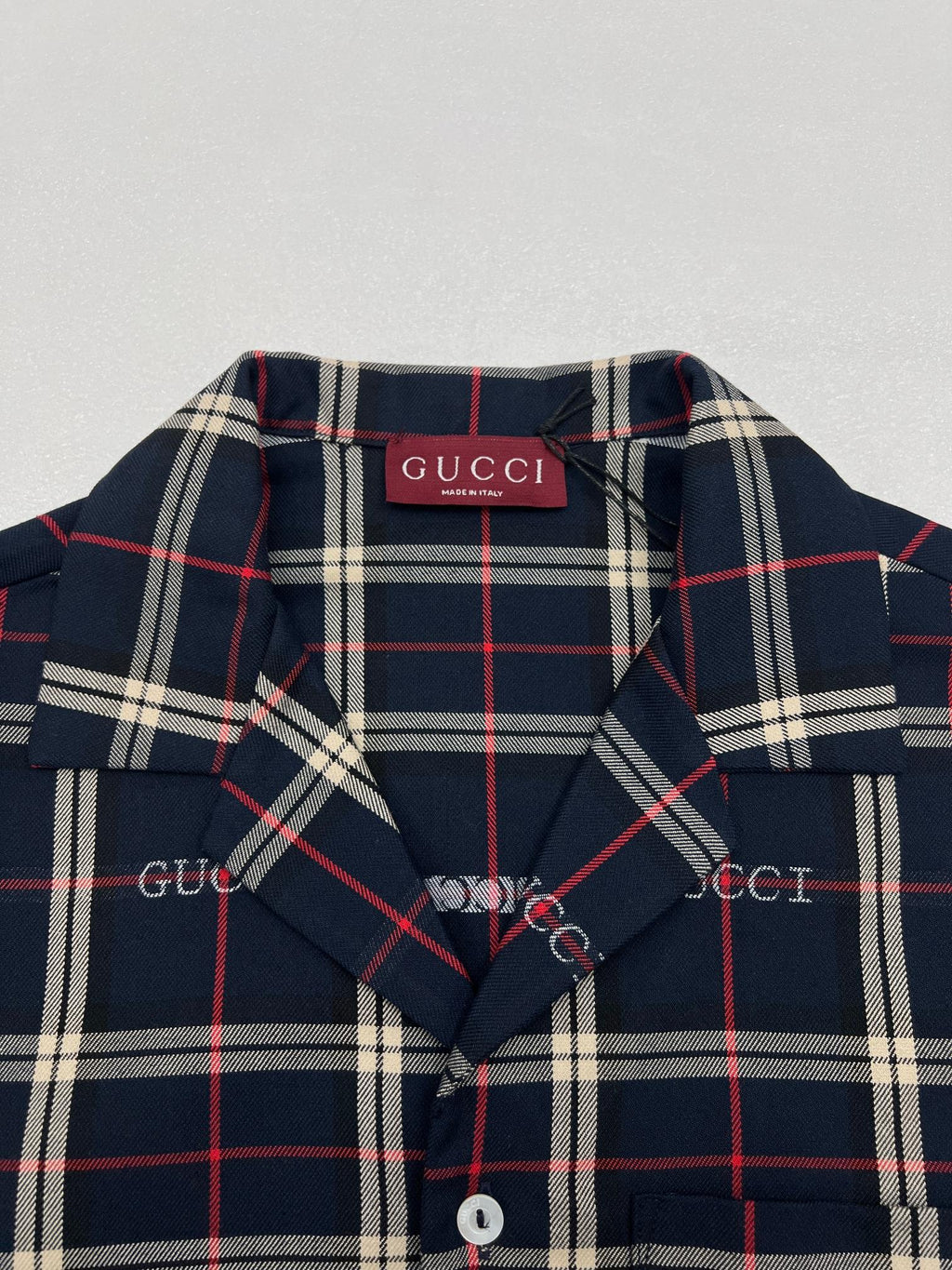 Gucci Plaid Shirt