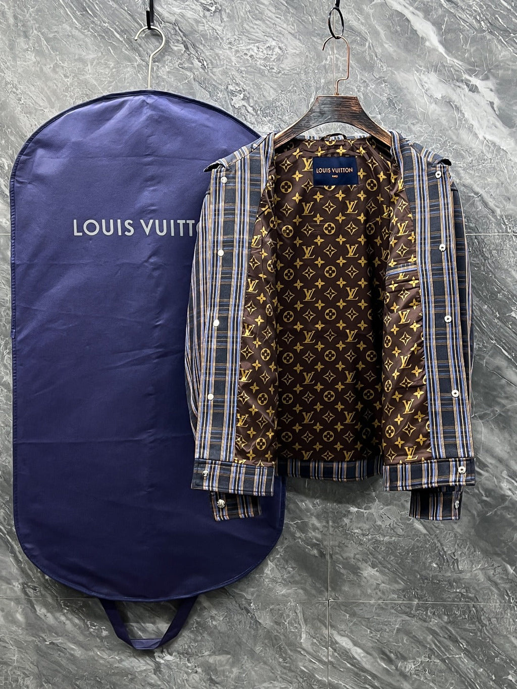 LV Yellow paid Nike Tencel Linen Lapel Jakcet