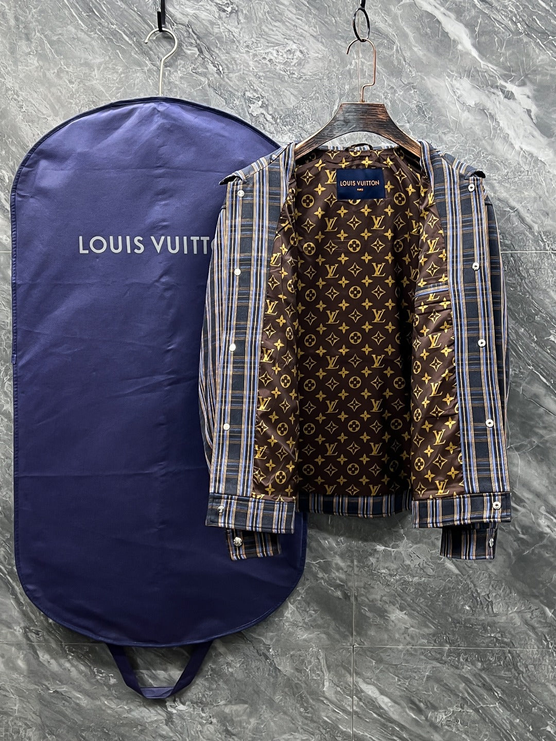 LV Yellow paid Nike Tencel Linen Lapel Jakcet