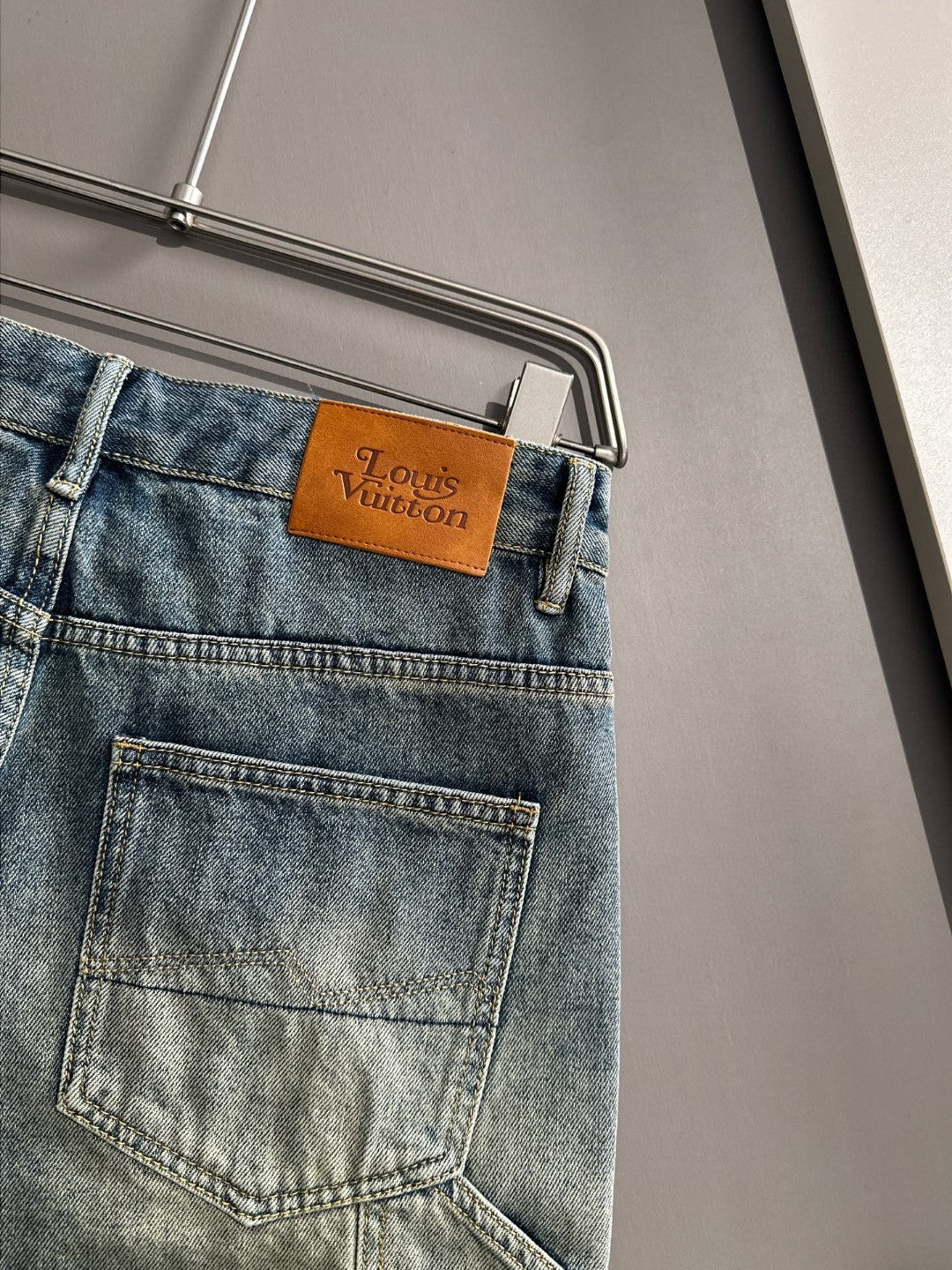LV Denim Shorts
