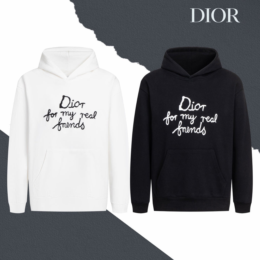 Dior embroidered Hoodie