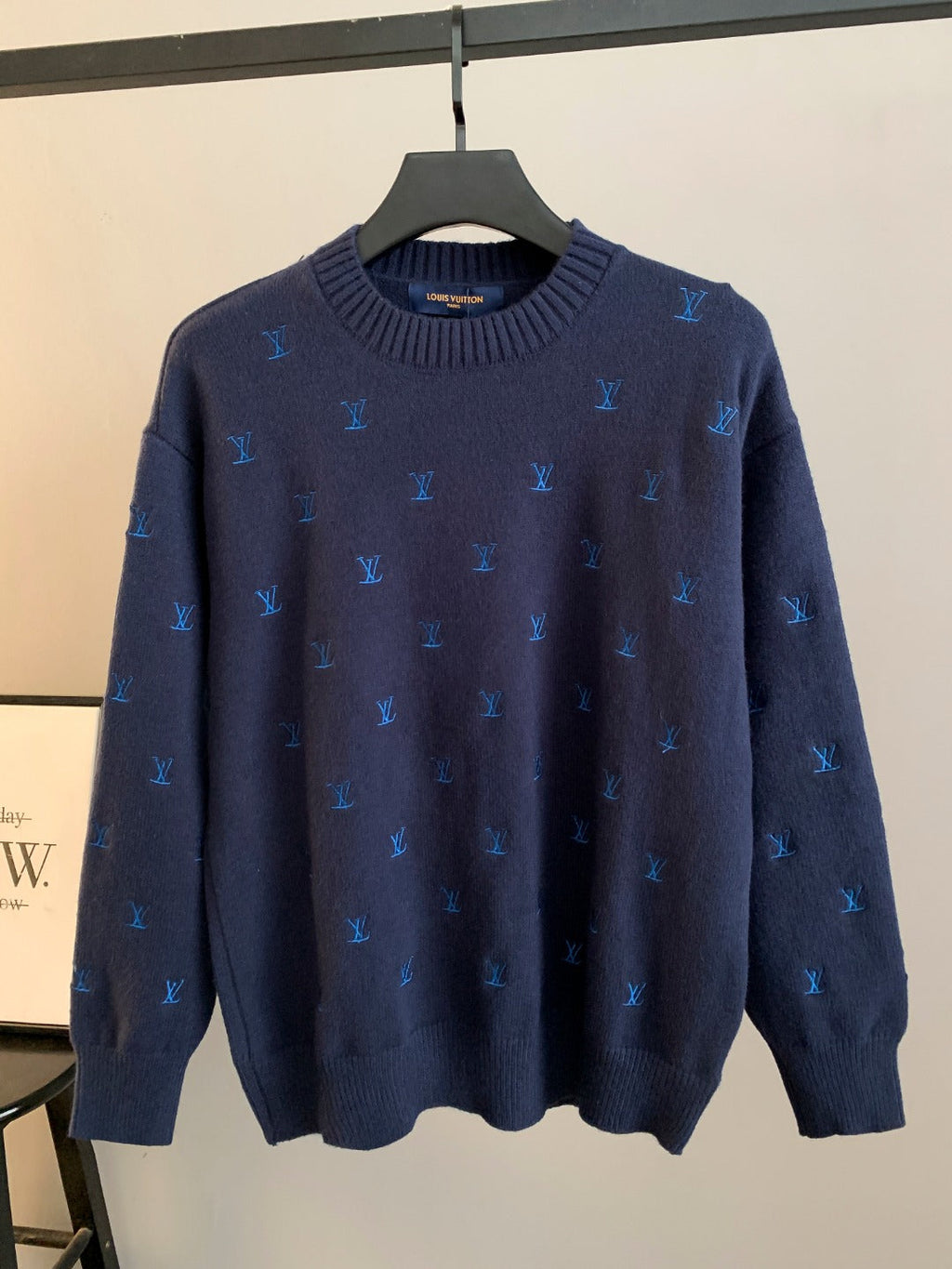 LV All-over Embroidered Sweater