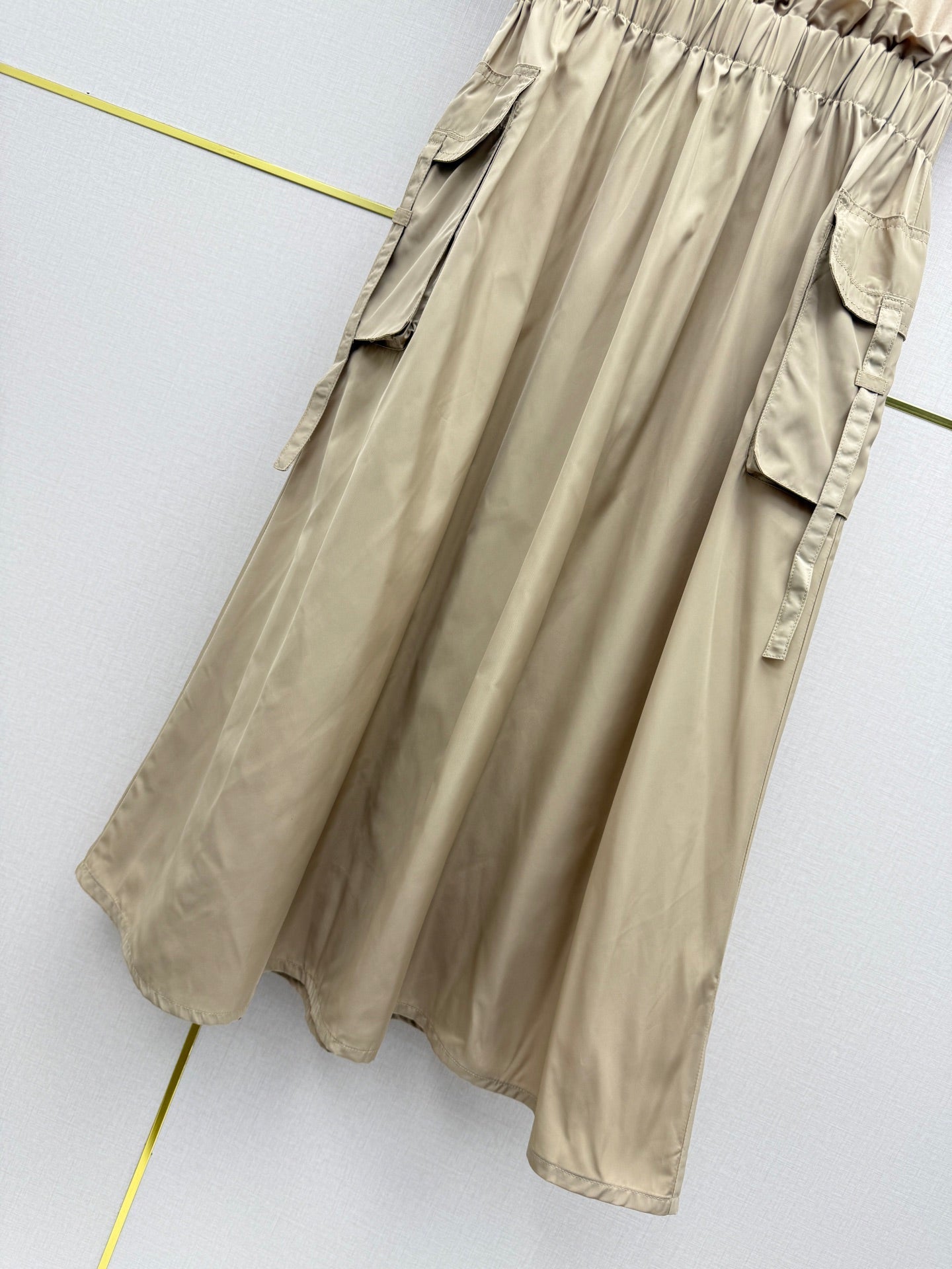 Prada Ruffled Waist Dress women's