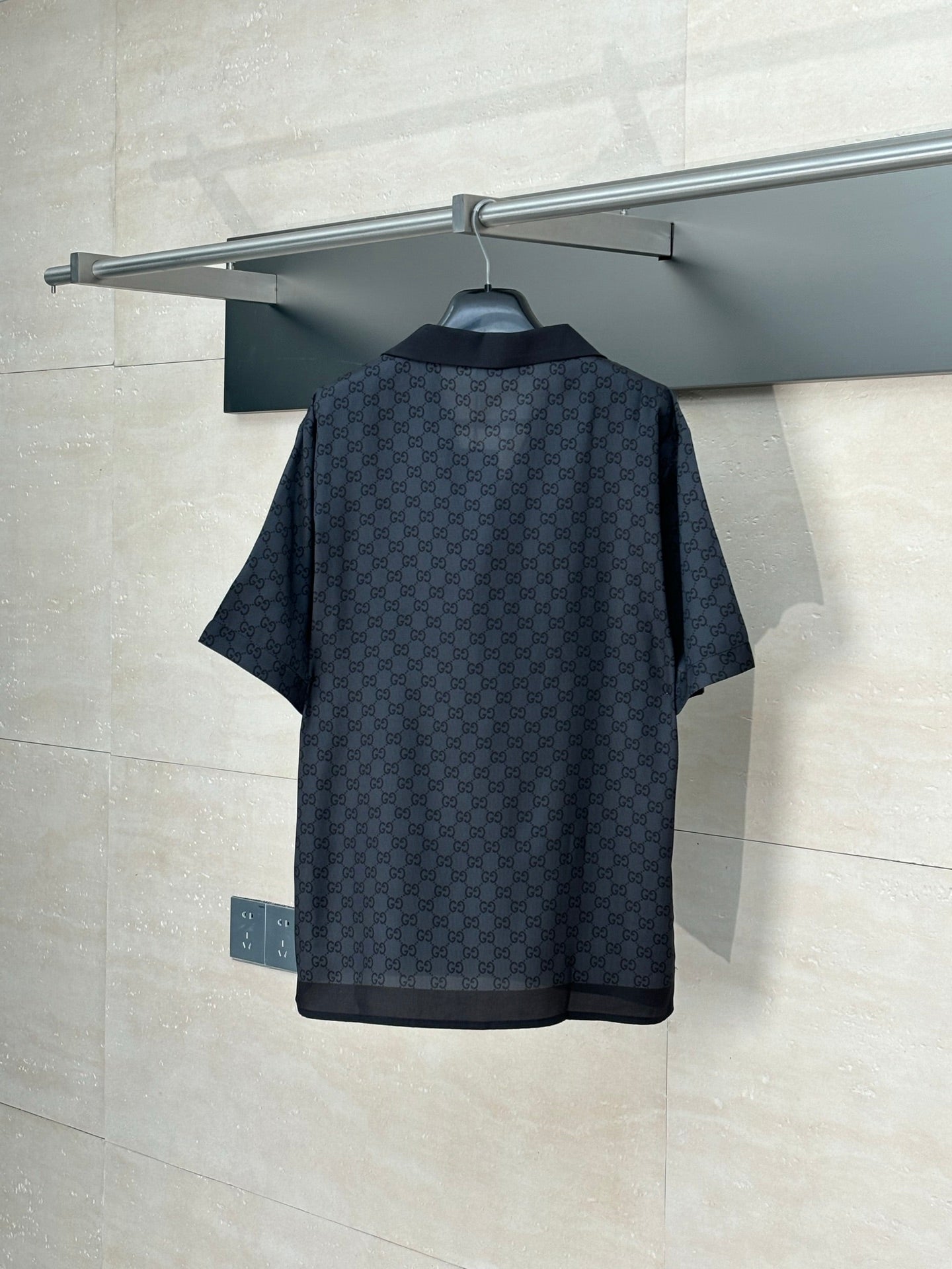 GG all over Letter Print Set Short-Sleeve Shirt