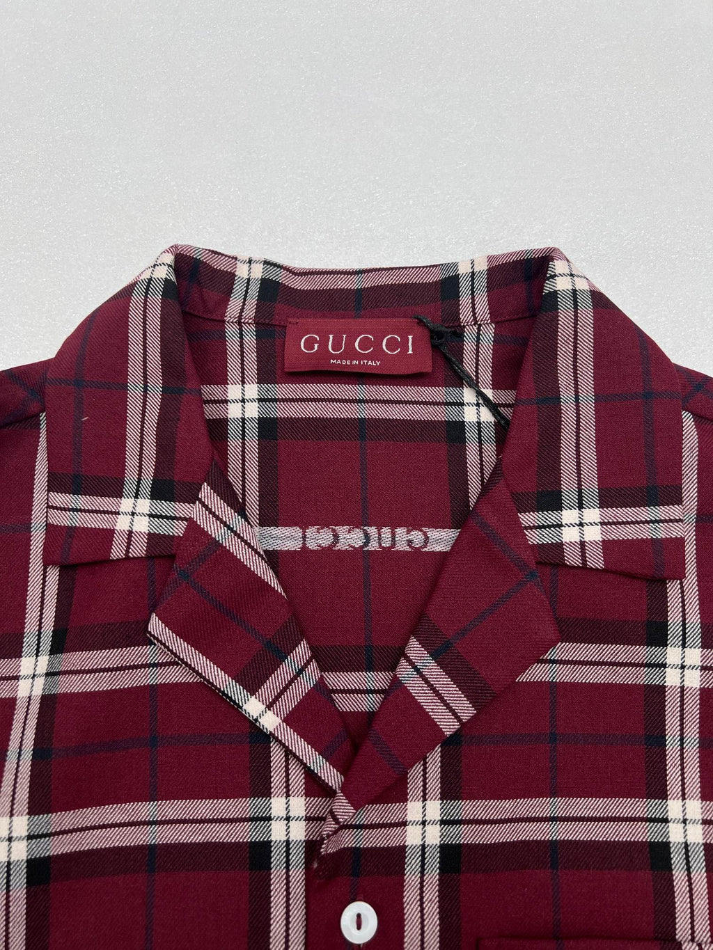Gucci Plaid Shirt