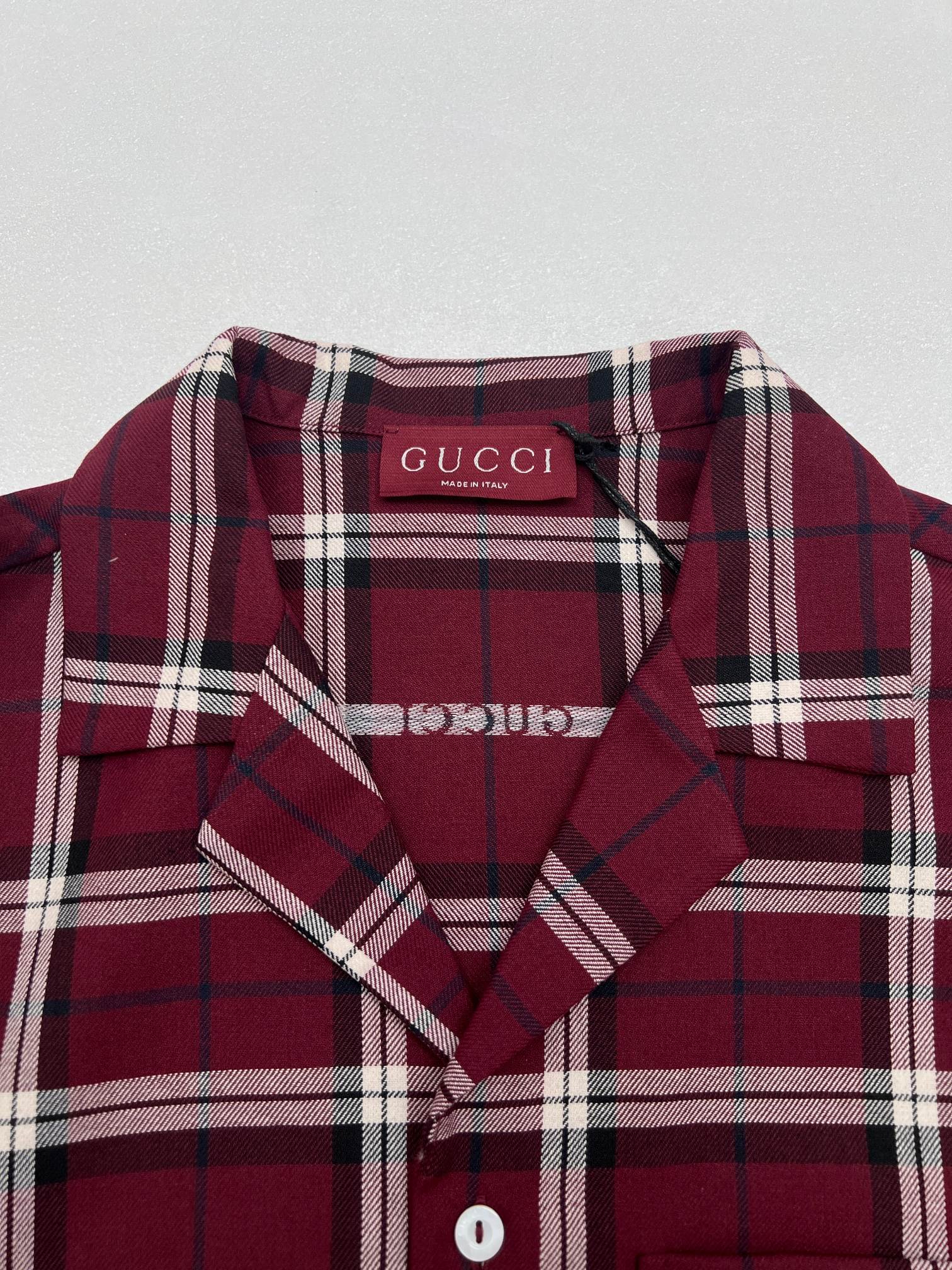 Gucci Plaid Shirt