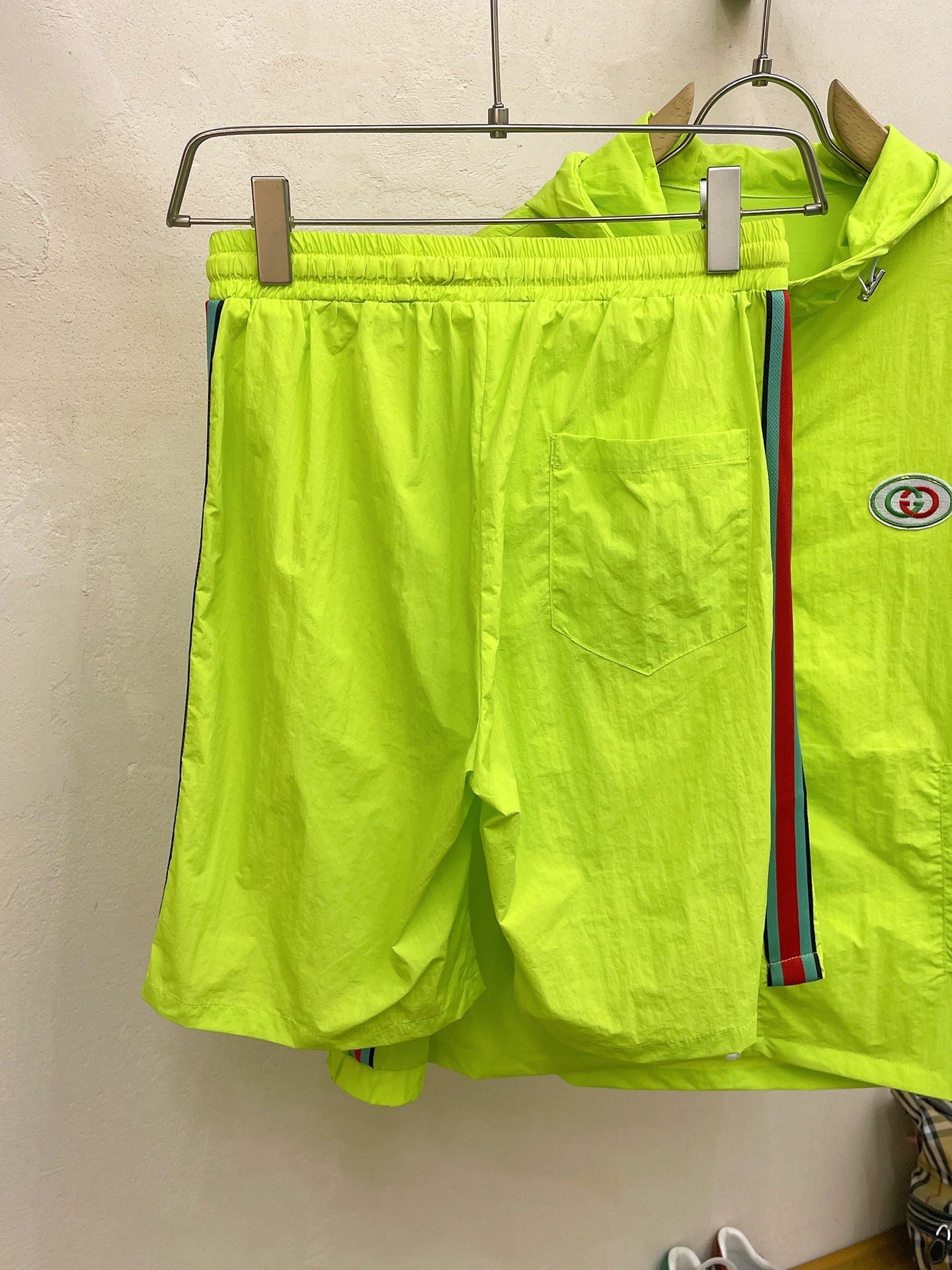 GG 2026 Summer Jacket and Shorts Set