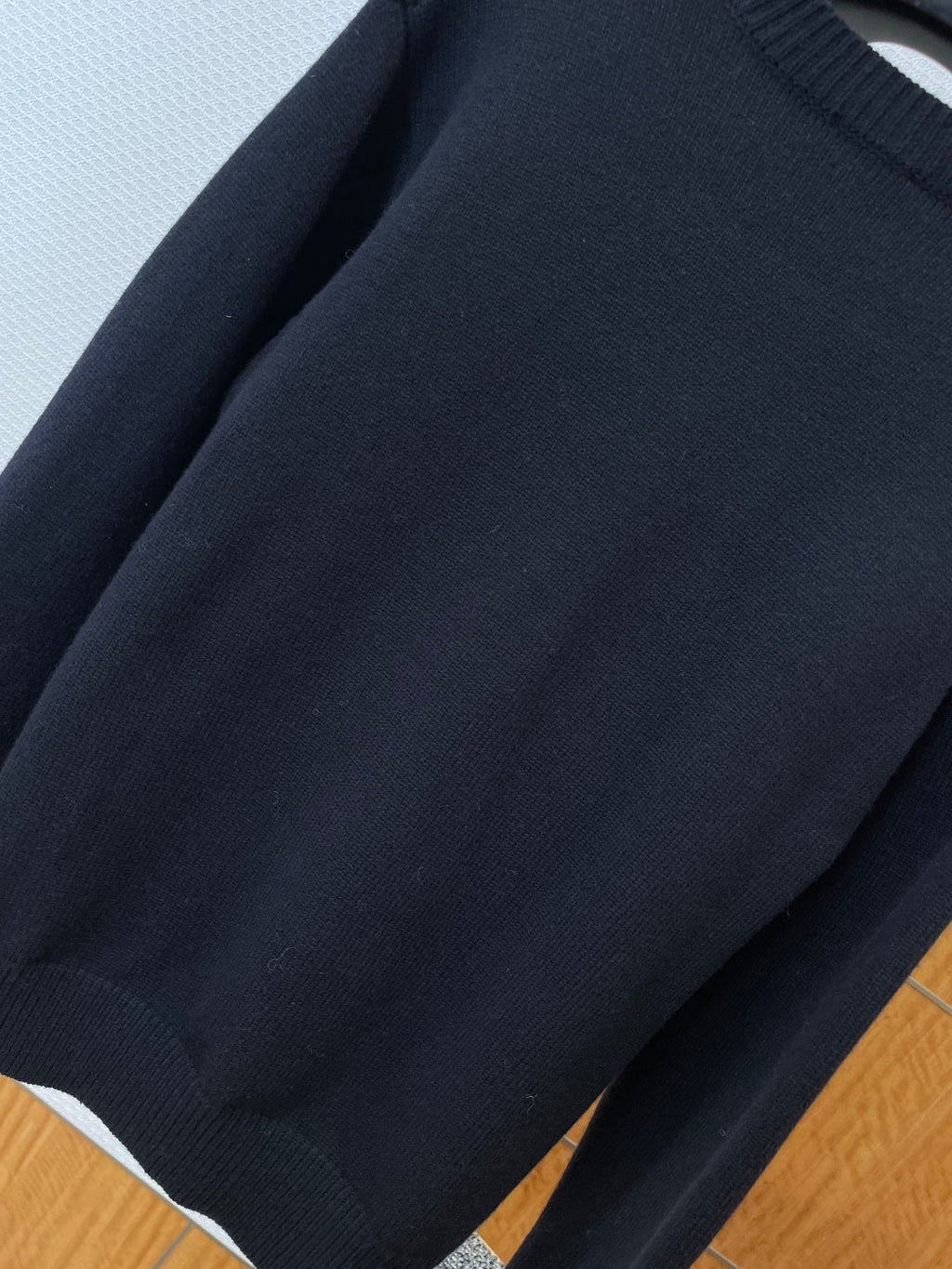 Fendi Puppy Embroidered Knit Sweater