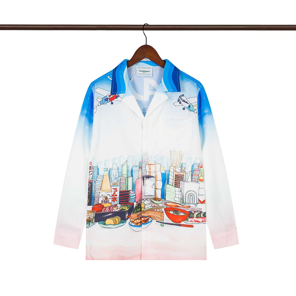 Casablanca Beachwear Long-Sleeve Shirt