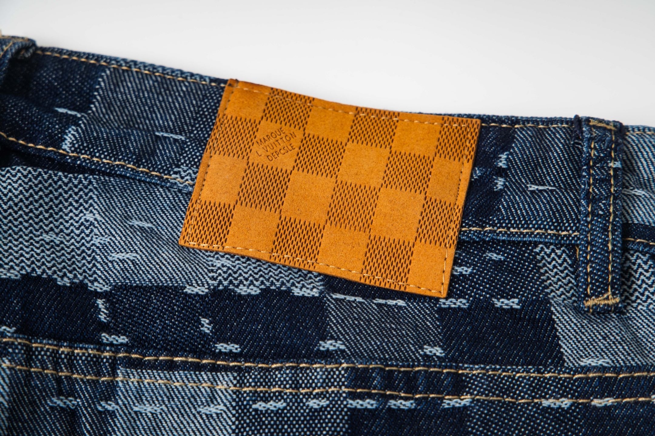 LV Skateboard Damier Jeans