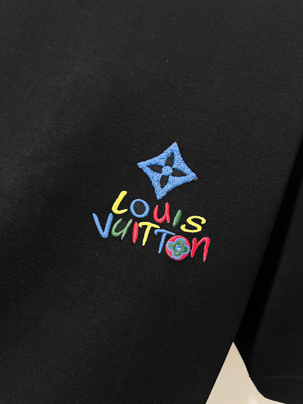 LV Embroidered T-Shirt