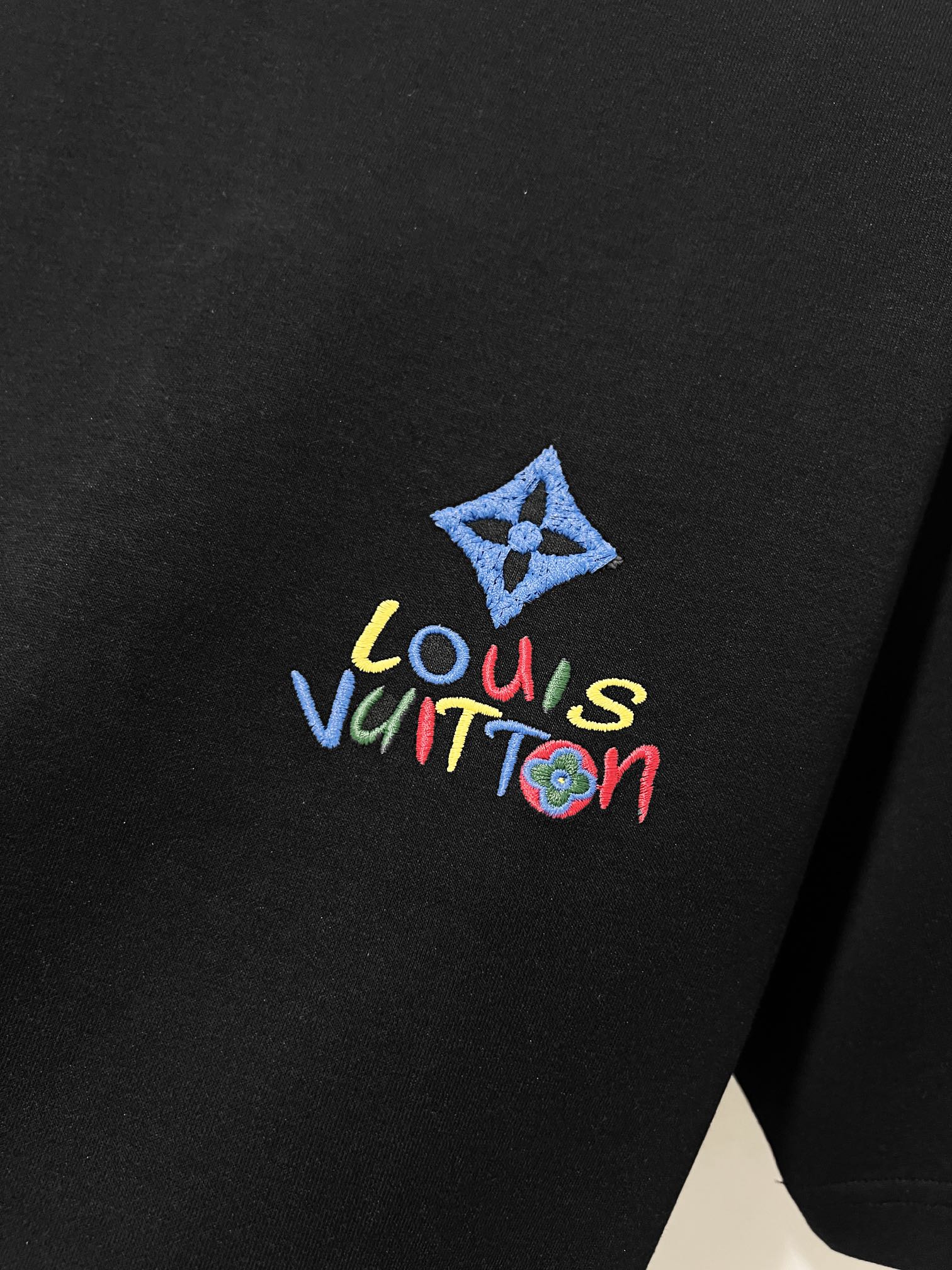 LV Embroidered T-Shirt
