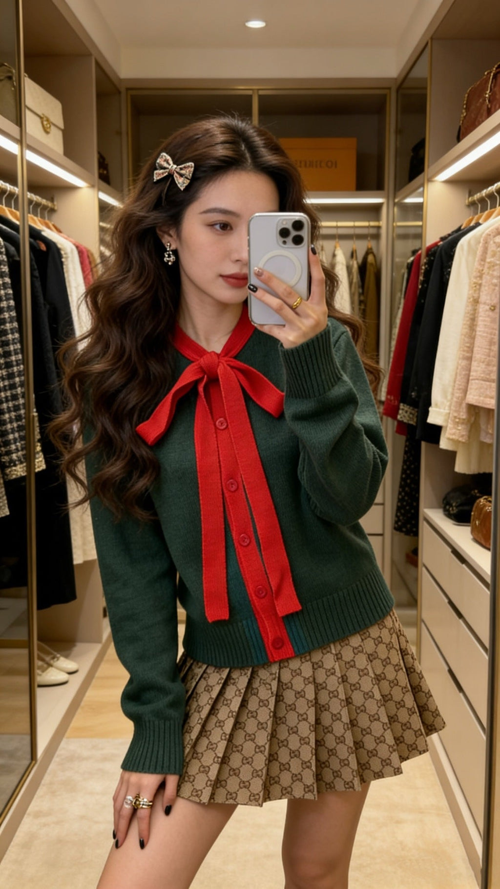 Women's Gucci knitted long sleeve top