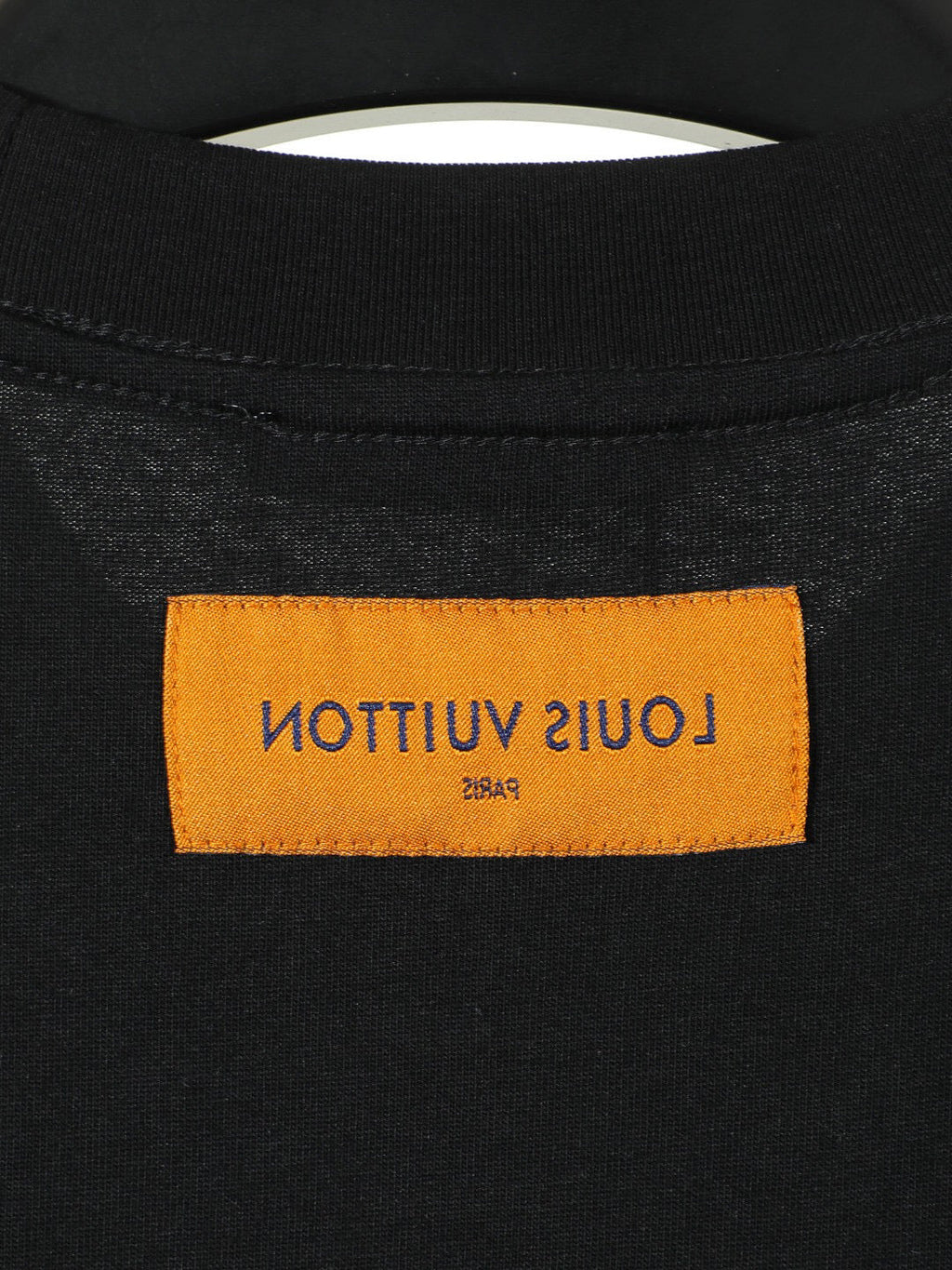 LV Embroidered Collar T-Shirt