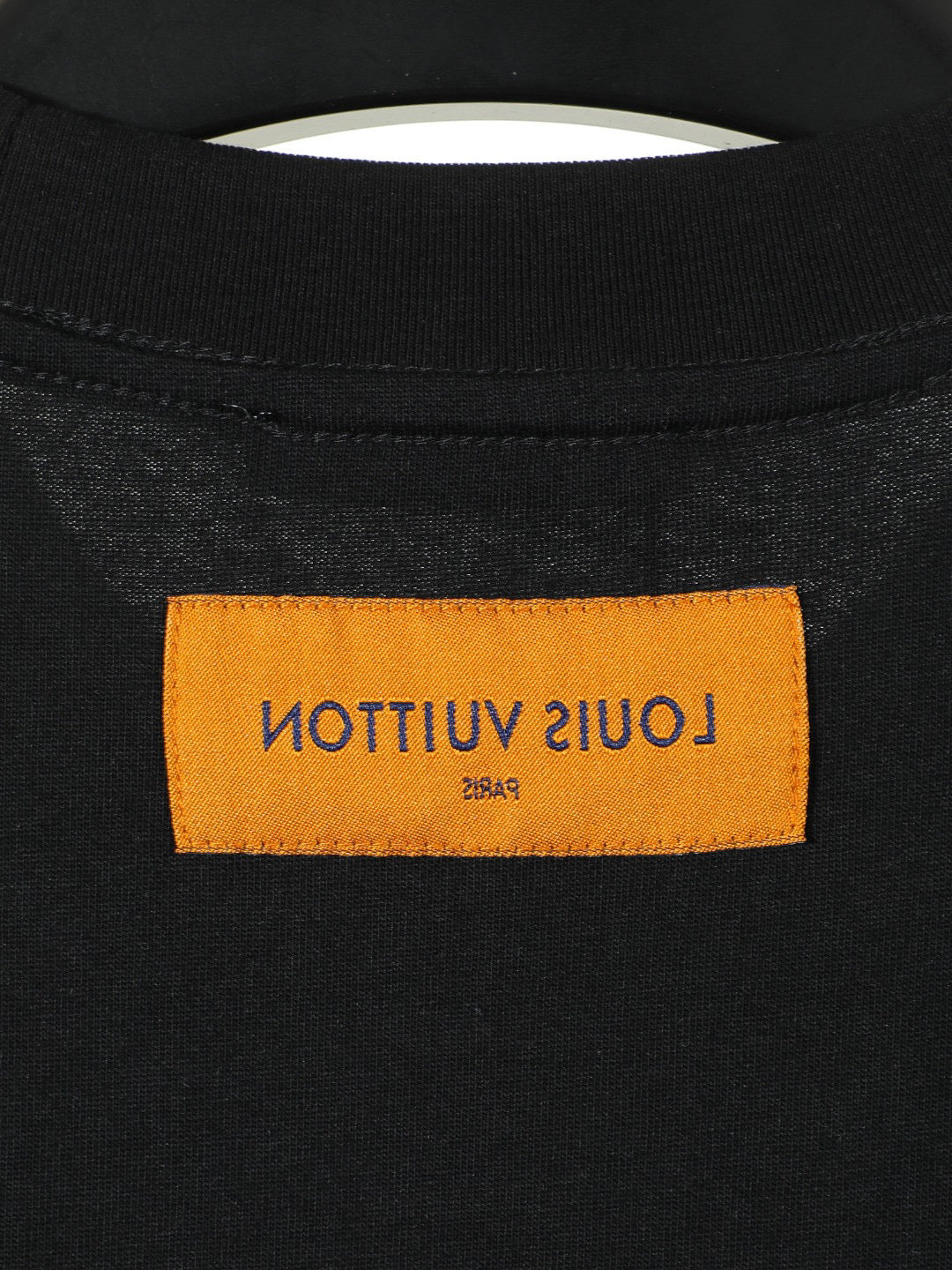 LV Embroidered Collar T-Shirt